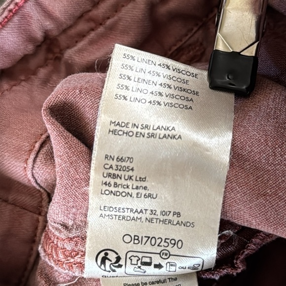 Pilcro Beach Cargo Pants Dried Coral - Picture 6 of 14